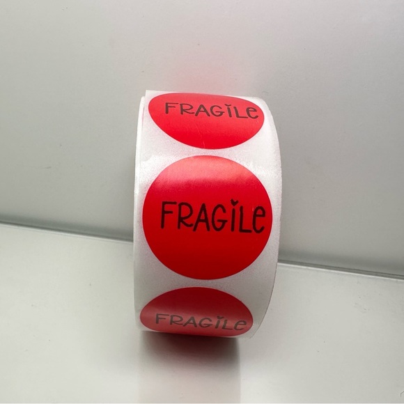100 Fragile Stickers | packaging sticker NEW​ - Picture 5 of 9